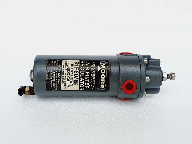 MOORE 91F60 Air Filter Regulator 1/4" , Made in USA # NEW