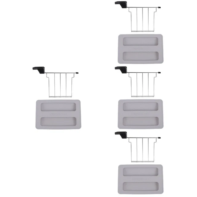 4 Sätze Profi praktisch Toaster-Sandwich-Clip und -Abdeckung