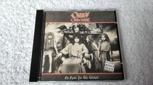 ozzy osbourne no rest for the wicked poster