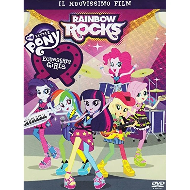 MY LITTLE PONY: Equestria Girls - Rainbow Rocks [DVD] £2.99 - PicClick UK