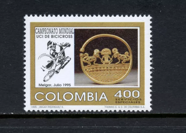 R3579 Colombie 1995 SPORTS Cyclisme 1v. MNH