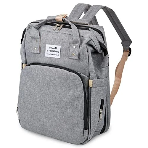 Baby Diaper Bag Backpack with Changing Station, Multifunction Travel Maternit...
