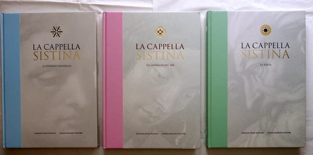 LA CAPPELLA SISTINA Musei Vaticani Scripta Maneant 2016 3 Volumi ...