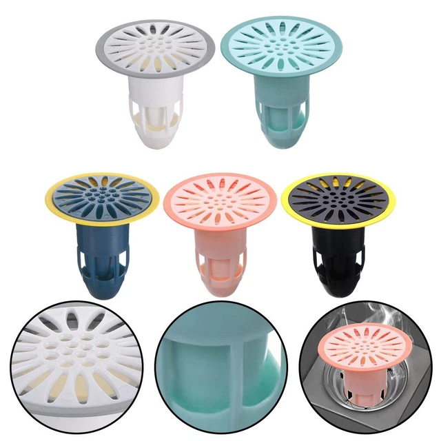 Prevenire intasamento fogna fondo scarico nucleo 1 pezzo durevole verde blu rosa