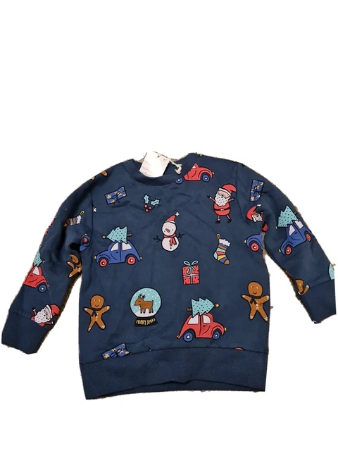 Next Boys Winter Christmas Jumper Age 2-3