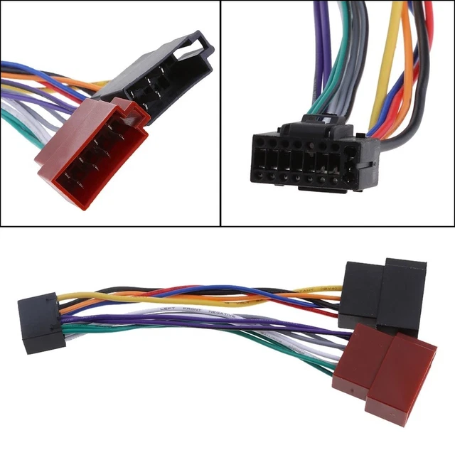 Adaptateur Faisceau Câble Autoradio Pour Toyota - 10 Broches + 6 Broches - Installation Facile
