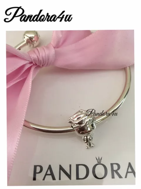 AUTHENTIC S925 ALE PANDORA POPCORN Charm NEW WITH TAGS AND FOLDABLE PANDORA  BOX