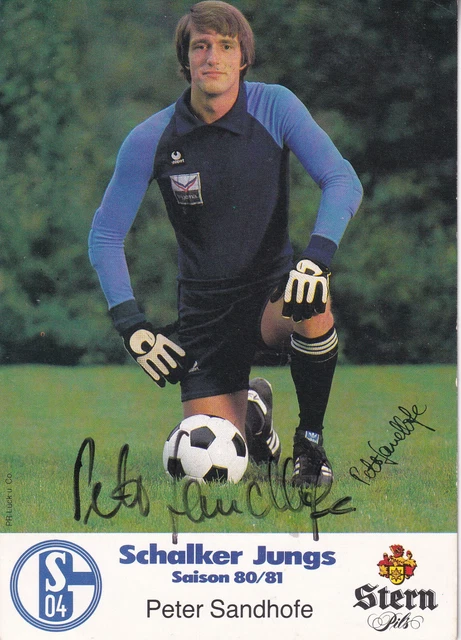 Carte Autographe Kurt Jara – Schalke 04 – 1980/81 – Originale Signée