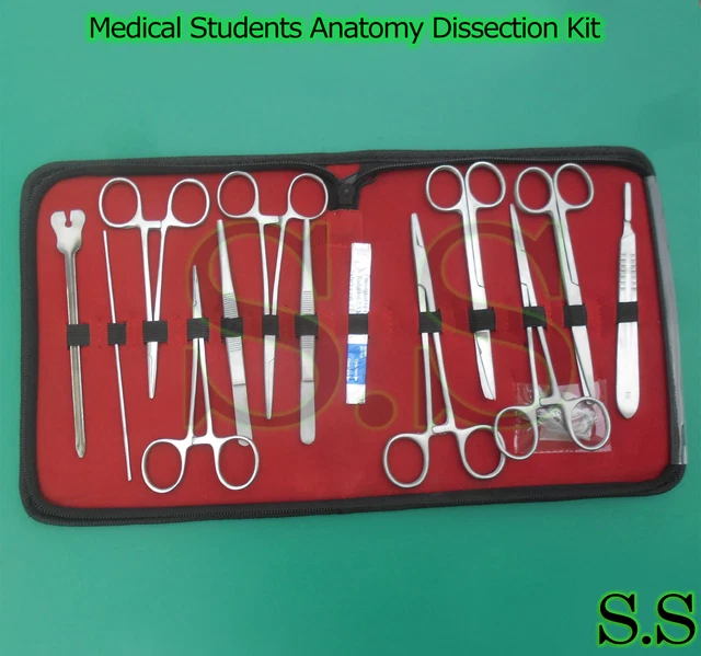 MEDICAL STUDENTS ANATOMY Biology Dissection Kit with Case £20.23 ...