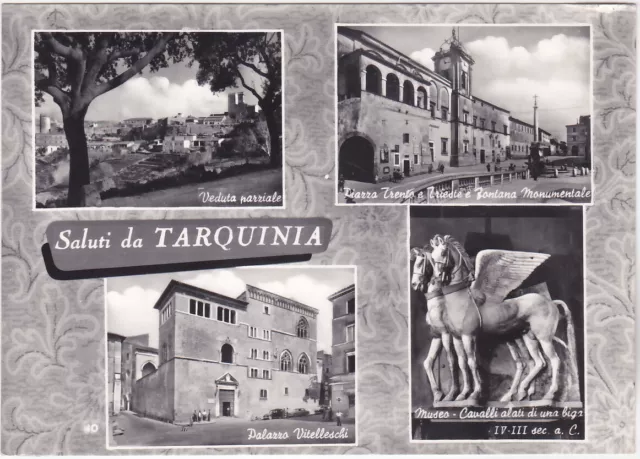 Tarquinia - Viterbo - Saluti Da - Vedutine - Viagg. -86964-