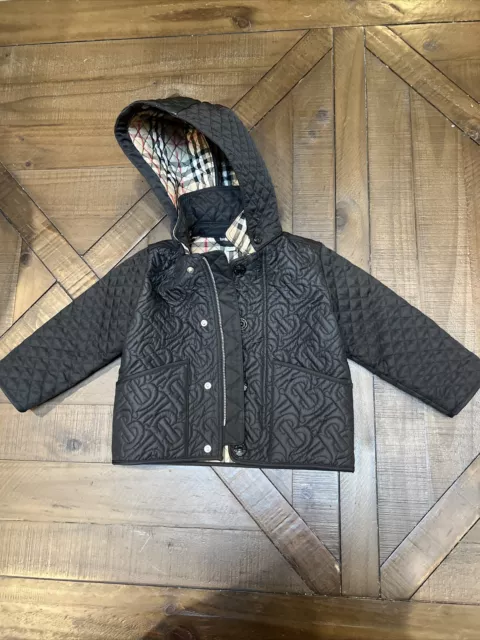burberry quilted jacket Baby