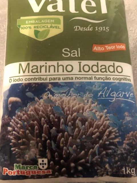 Meer Salz Mit Jod In Einer Top Qualität Made In Portugal 10 Beutel Je 1 Kilo Bio