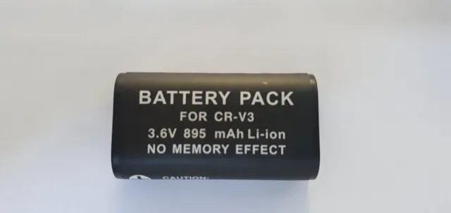 Bateria De Litio  Crv3, Rcrv3 Recargable Con Cargador De Red Y Coche