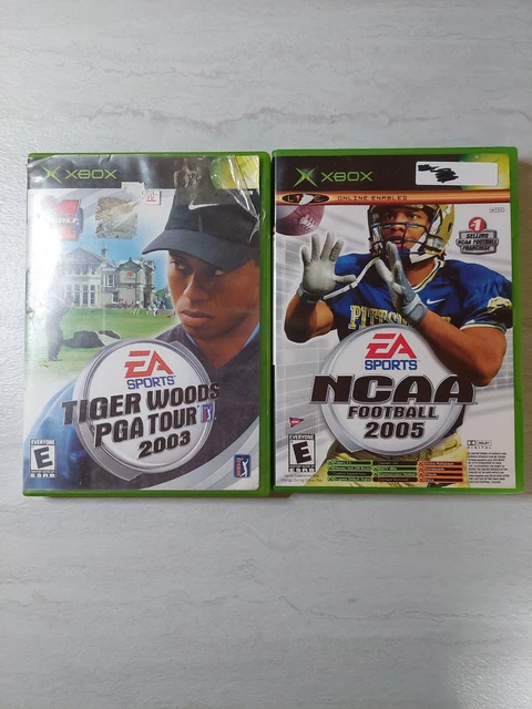 Tiger Woods PGA Tour & NCAA Football 2005, Top Spin! (Xbox )