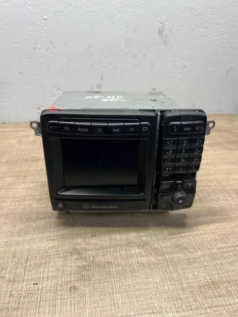 Mercedes-Benz S W220 2001 Radio CD GPS player head unit A2208204089 NIC11822
