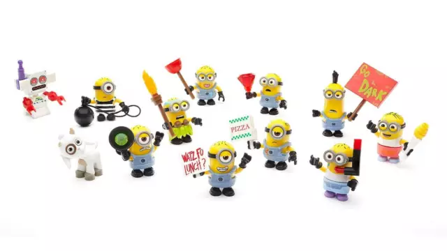 Mega Construx Despicable Me 3 Series 11 Minions Full Set 12 Assortment