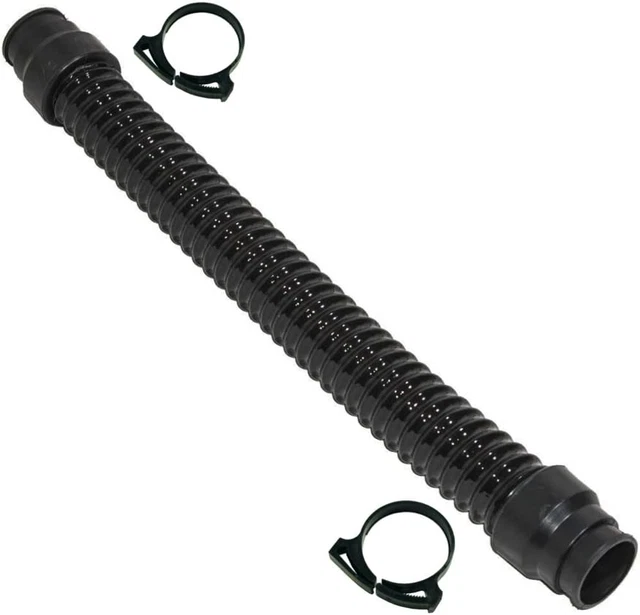 Porter-Cable 7800 Drywall Sander Vacuum Hose with 2 Clamps - Short Hose for Sand