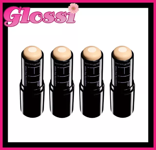 4 X Maybelline Fit Me Stick Makeup Foundation ❤ 235 Pure Beige ❤ Glossi