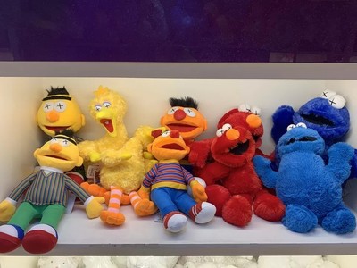 kaws sesame street ernie