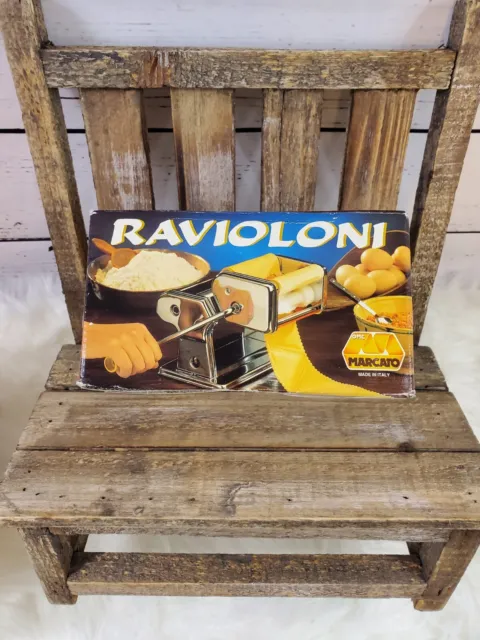 MARCATO Atlas 150 Pasta Machine & MARCATO Ravioloni Attachment - NEW, OPEN BOX 2