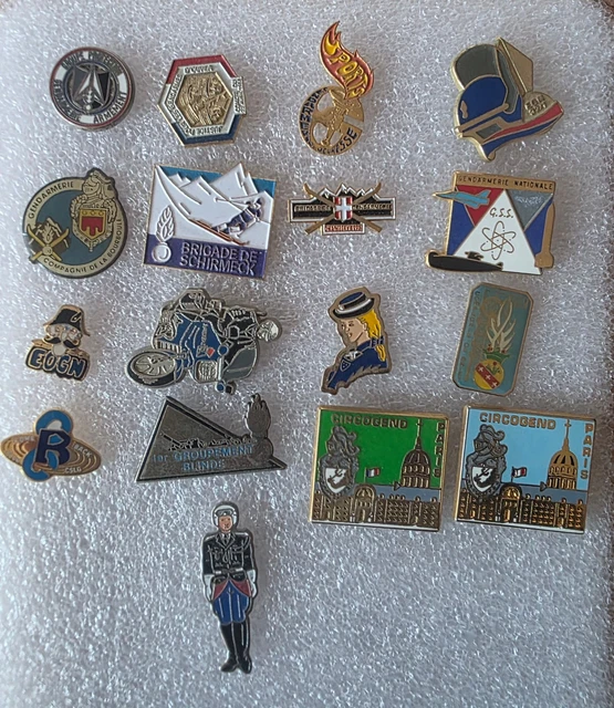 Pin's Militaire ANAS (Association Nationale Actions Sociales) - Vintage Zamac