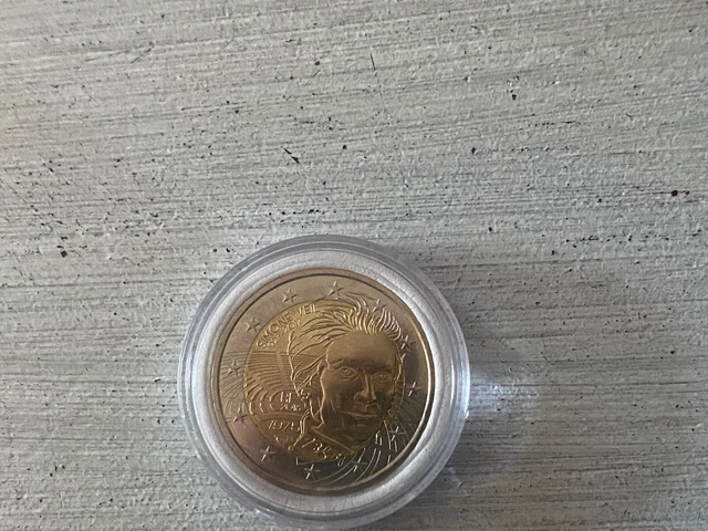 PIÈCE DE 2 euros rare simone veil EUR 2,00 - PicClick DE