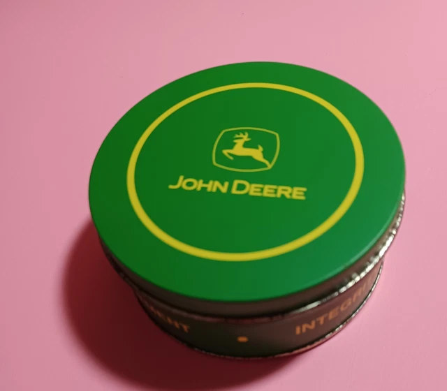 John Deere Tractor Set of 6 Coasters Metal with Cork Back