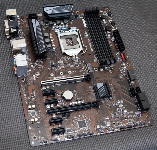 MSI Z370A PRO Intel LGA11512 ATX Motherboard *LATEST BIOS* £79.95