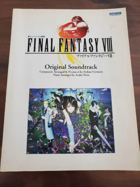 Final Fantasy VIII Original Bande Sonore Piano Feuille Musique Livre