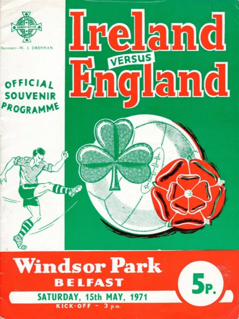 NORTHERN IRELAND v England (Home International) 1971