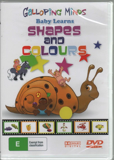 その他 Galloping Minds: Baby Learns - Shapes &amp; Colors [DVD] Galloping Minds Baby Learns Shapes and Colors DVD: Amazon.in