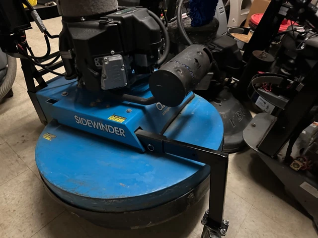AZTEC SIDEWINDER 30" PROPANE FLOOR STRIPPING MACHINE - used excellent condition 