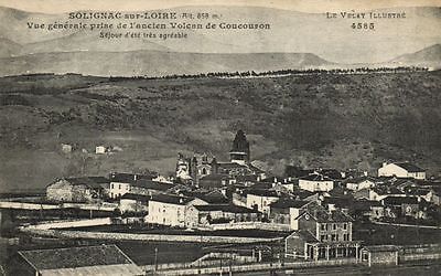 CPA Solignac-sur-LOIRE - Vue générale prise de l'ancien Volcan de (170302)