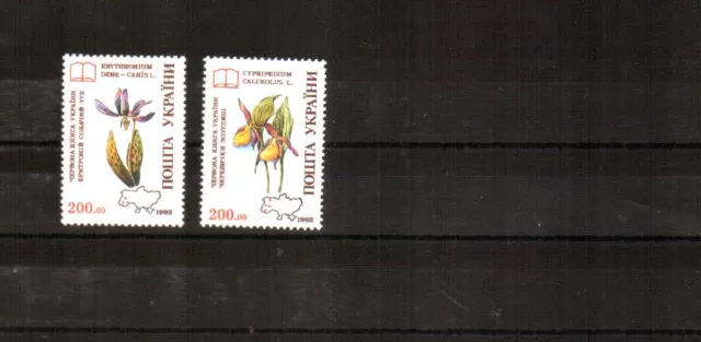 Ukraine Michelnummer 113 - 114  postfrisch  (Pflanzen : 35344)