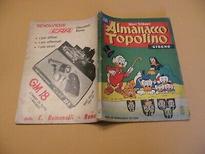 Almanacco Topolino 1964 N.6 Mondadori Walt Disney Originale Molto Buono