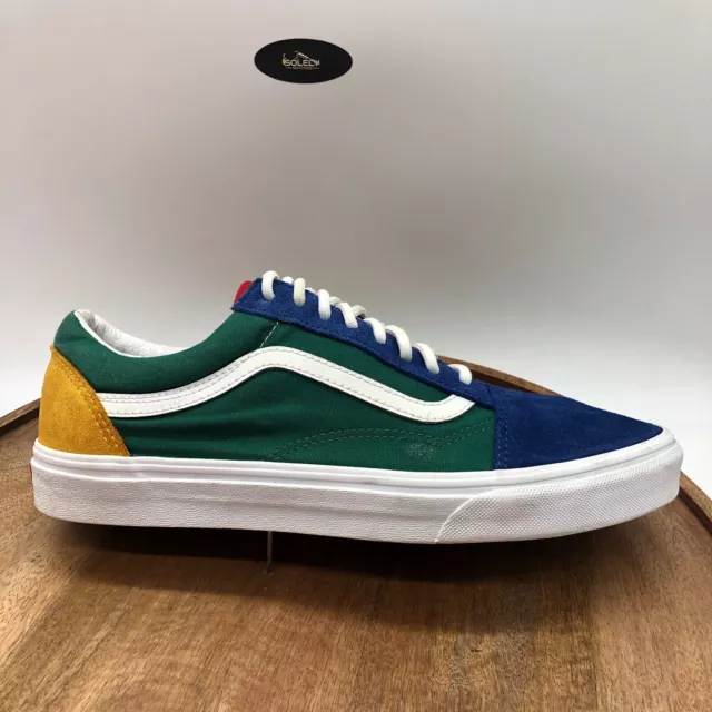 Vans rouge jaune shop vert