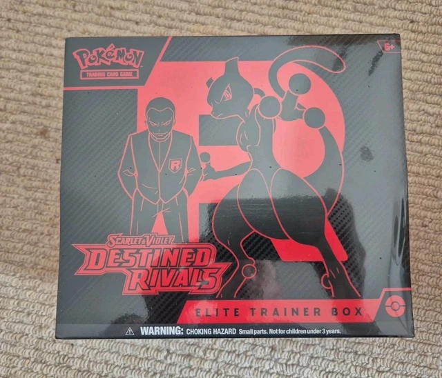 thumbnail image 2 of Pokemon Destined Rivals Elite Trainer Box (ETB) – Mewtwo, Factory Sealed, PRE-SALE 2 of 4