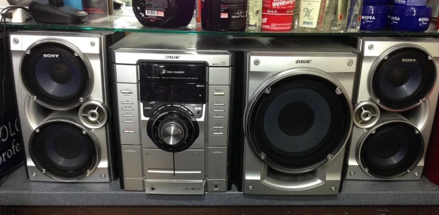 SONY MINI HI Fi System 3 Disc Cd Changer Mhc-rg475s Component System £ ...