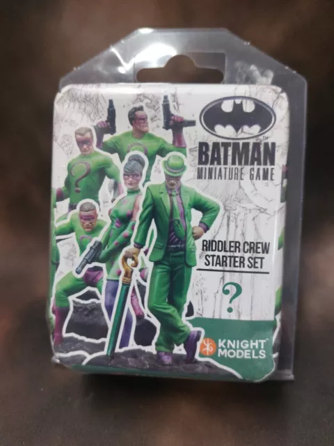 Knight Models BATMAN MINIATURE Game RIDDLER CREW STARTER SET BNIB