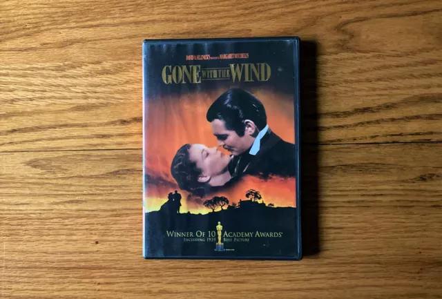 Gone With The Wind DVD Movie 2 Sided DVD VGC