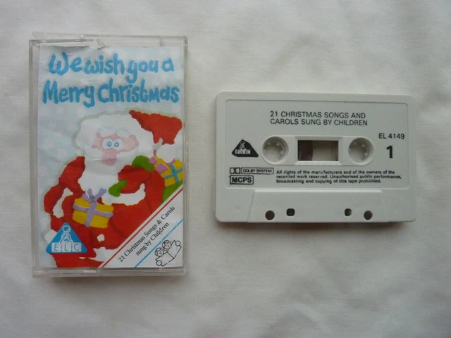 Merry christmas from lawrence welk cassette tape