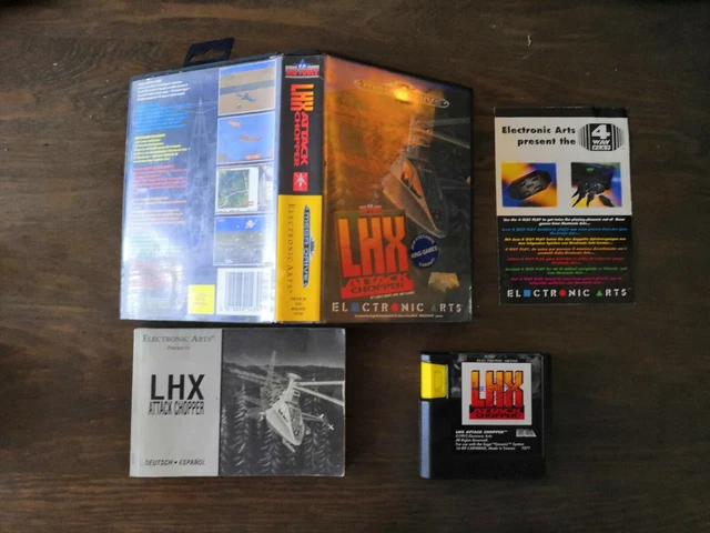 LHX attak chopper megadrive