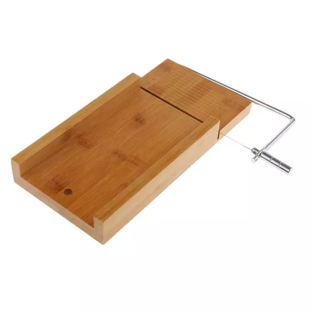 Wooden Soap Cutter Adjustable Wire Slicer Cutting Tool for