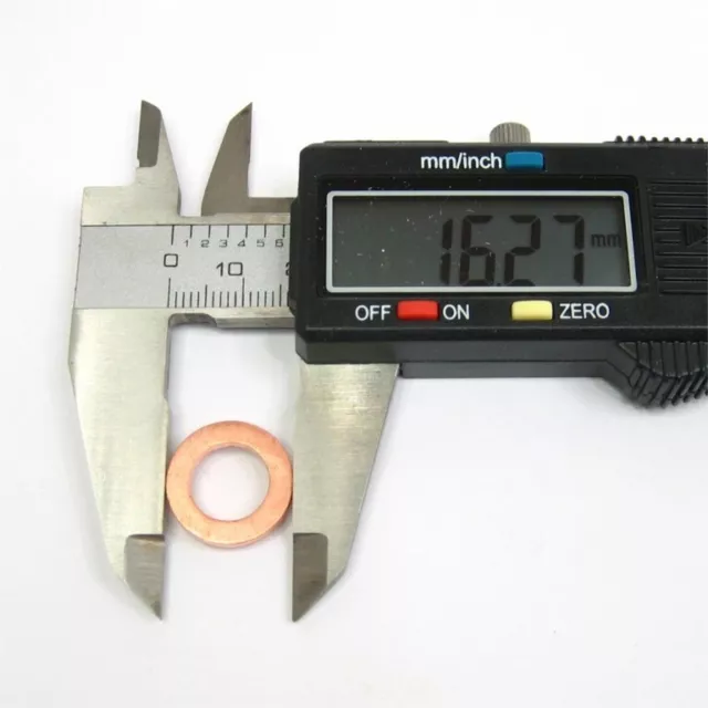10mm Copper Washer Crush Sump Plug 1x - M10 16x2 mm Banjo Industrial Machinery 2
