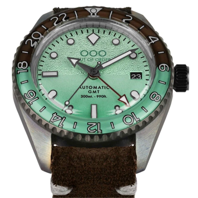 Out Of Order 0001-25.AE Uomo Dopo 8 Automatico Gmt Polso 2