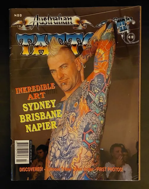 Australian Tattoo Magazine | Issue# 48 (1990's) Vintage Magazine