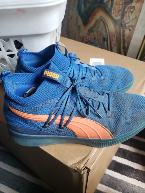 Puma clyde discount court knicks