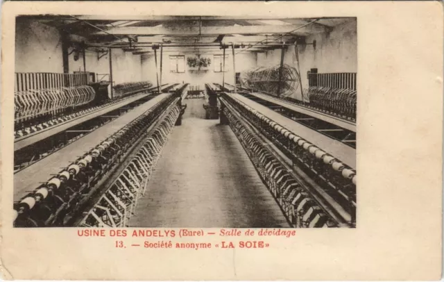 CPA AK Usine des Andelys - Salle de devidage (129239)