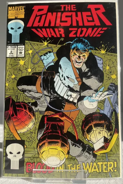 The Punisher War Zone #2 Marvel Comics April 1992