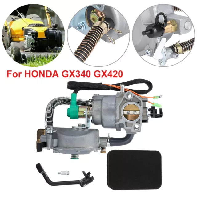 Dual Fuel Carburetor LPG/ CNG Conversion Kit For HONDA GX420 GX390 GX340 188F